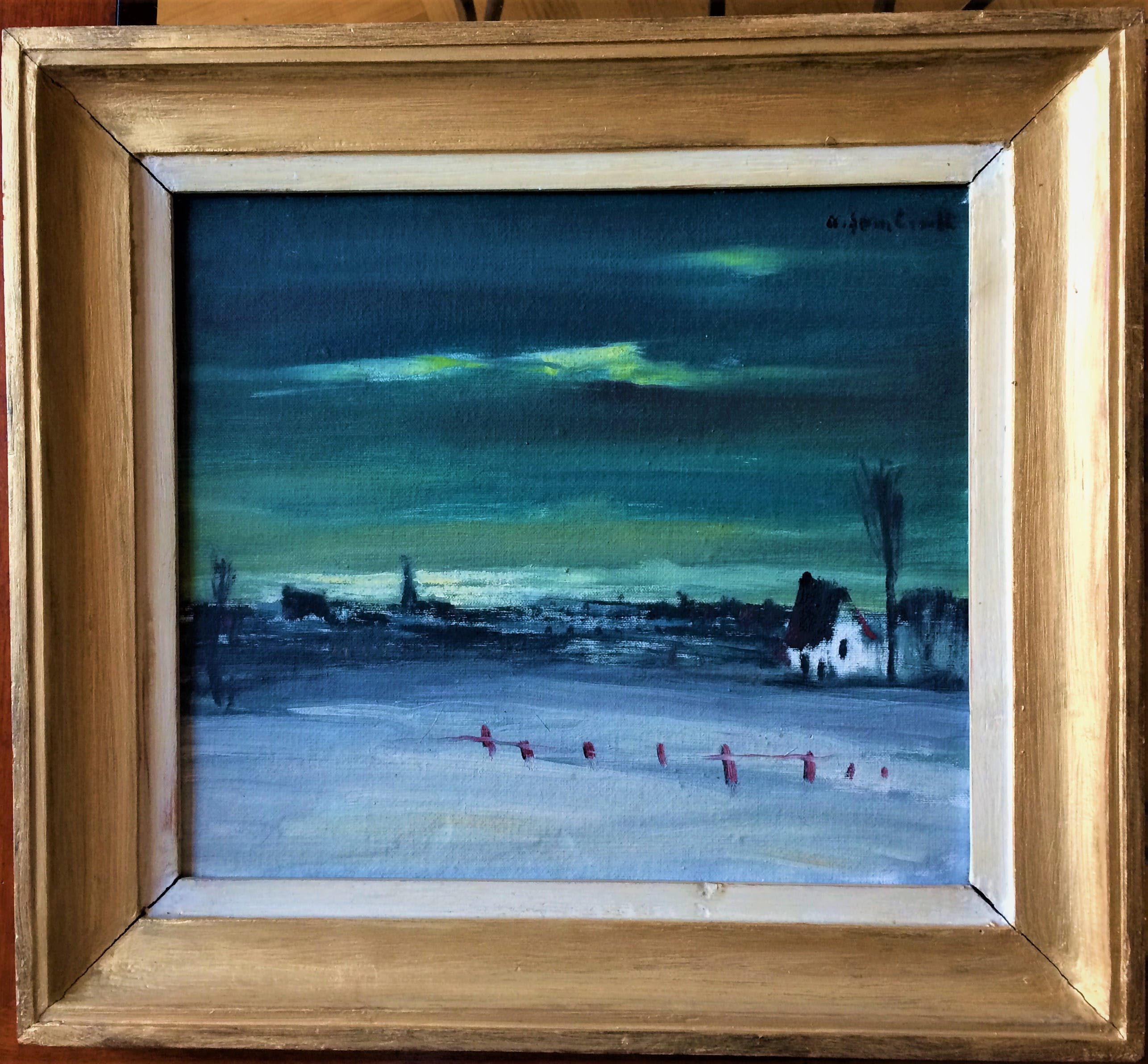 Arthur Lambrecht - (1904 - 1983) - Winterlandschap  kopen? Bied vanaf 49!