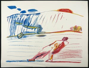 Pieter Defesche - Litho, Zonder titel kopen? Bied vanaf 1!