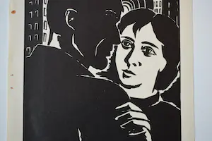 Frans Masereel - Houtsnede - Man en Vrouw kaufen? Bieten Sie von 75!