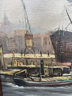 H. Wiegman - Havengezicht kopen? Bied vanaf 25!