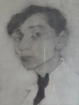 Jan Mankes - Zelfportret. Ingelijst. kopen? Bied vanaf 99!