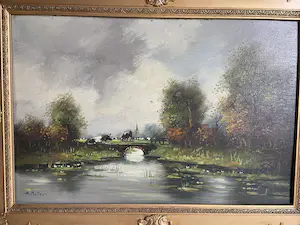 Anton Muller - Landschap kopen? Bied vanaf 50!