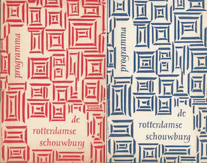 Jeanette Kossmann - 13 x lithografische uitgaves Rotterdamse Schouwburg 57-58 kopen? Bied vanaf 25!