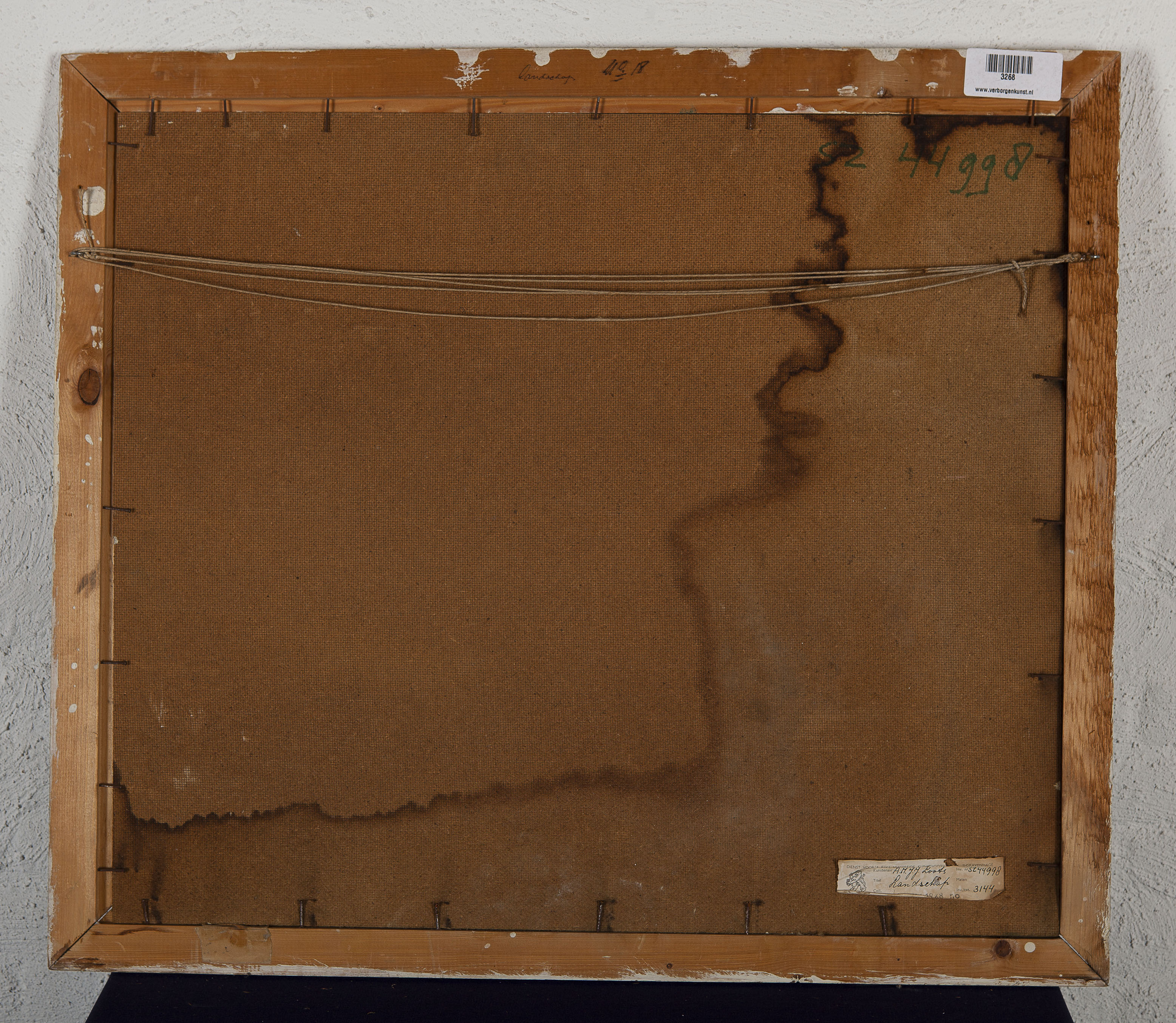 Albert Loots - Landschap No.18 - Olieverf op hardboard - gesigneerd l.o. '67 - BKR Haarlem kopen? Bied vanaf 10!