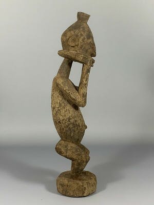 Dogon - 170513 - Old Tribal used African Dogon Figure - Mali. kopen? Bied vanaf 125!