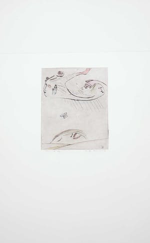 Henk Visch - Handgekleurde ets, De weg nr. 12 kopen? Bied vanaf 40!