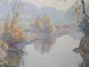 Johan Meijer - Herfstmorgen kopen? Bied vanaf 900!