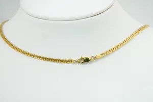 Elegant 18 krt geel-gouden zg Scroll collier / ketting - Lang formaat 60cm. kopen? Bied vanaf 520!