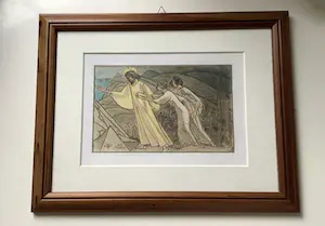 Jan Toorop - Christus leidt de zielen langs scherpe rotsen kopen? Bied vanaf 1!