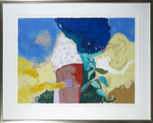 Henk van Vessem - Zeefdruk, Compositie I - Ingelijst (Groot) kopen? Bied vanaf 35!