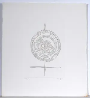 Michel Seuphor - Onze essais de voix pour un chant du soir - complete map met 11 etsen kopen? Bied vanaf 590!