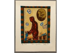 Eric Toebosch - Het Mysterie zeefdruk hand-gesigneerd kopen? Bied vanaf 35!