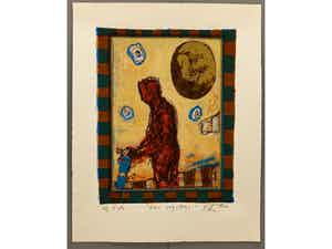 Eric Toebosch - Het Mysterie zeefdruk hand-gesigneerd verkocht voor € 35!