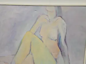 Willebrord de Winter - Zittend naakte dame kopen? Bied vanaf 20!