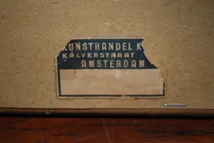 Jan Veringa - "Lente " Overveen - grote houtsnede kopen? Bied vanaf 100!