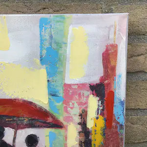 Niet of onleesbaar gesigneerd - Op straat. kopen? Bied vanaf 1!