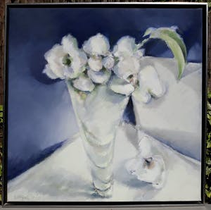 Fon Klement - Table blanche, olieverf op doek (netjes ingelijst) kopen? Bied vanaf 995!