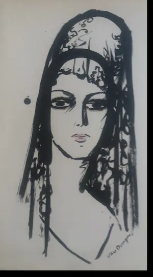 Kees van Dongen - Pochoir - Espagnole - 1925 kopen? Bied vanaf 450!