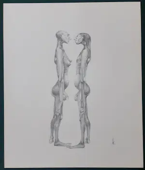 Melle Oldeboerrigter - Portfolio met 14 litho's kopen? Bied vanaf 100!