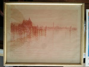 Carel Nicolaas Storm van 's-Gravesande - Zicht op Venetië. kopen? Bied vanaf 70!