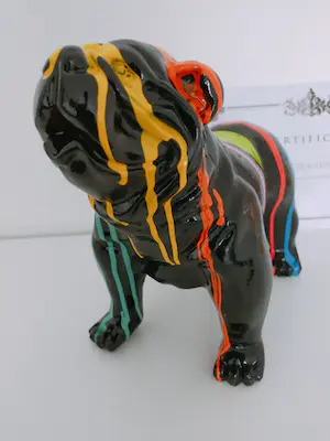 Hannes D'Haese - English bulldog black i love you kopen? Bied vanaf 150!