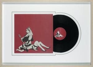 Banksy - Queen and Cuntry - Don't stop me now - Ingelijst kopen? Bied vanaf 1!