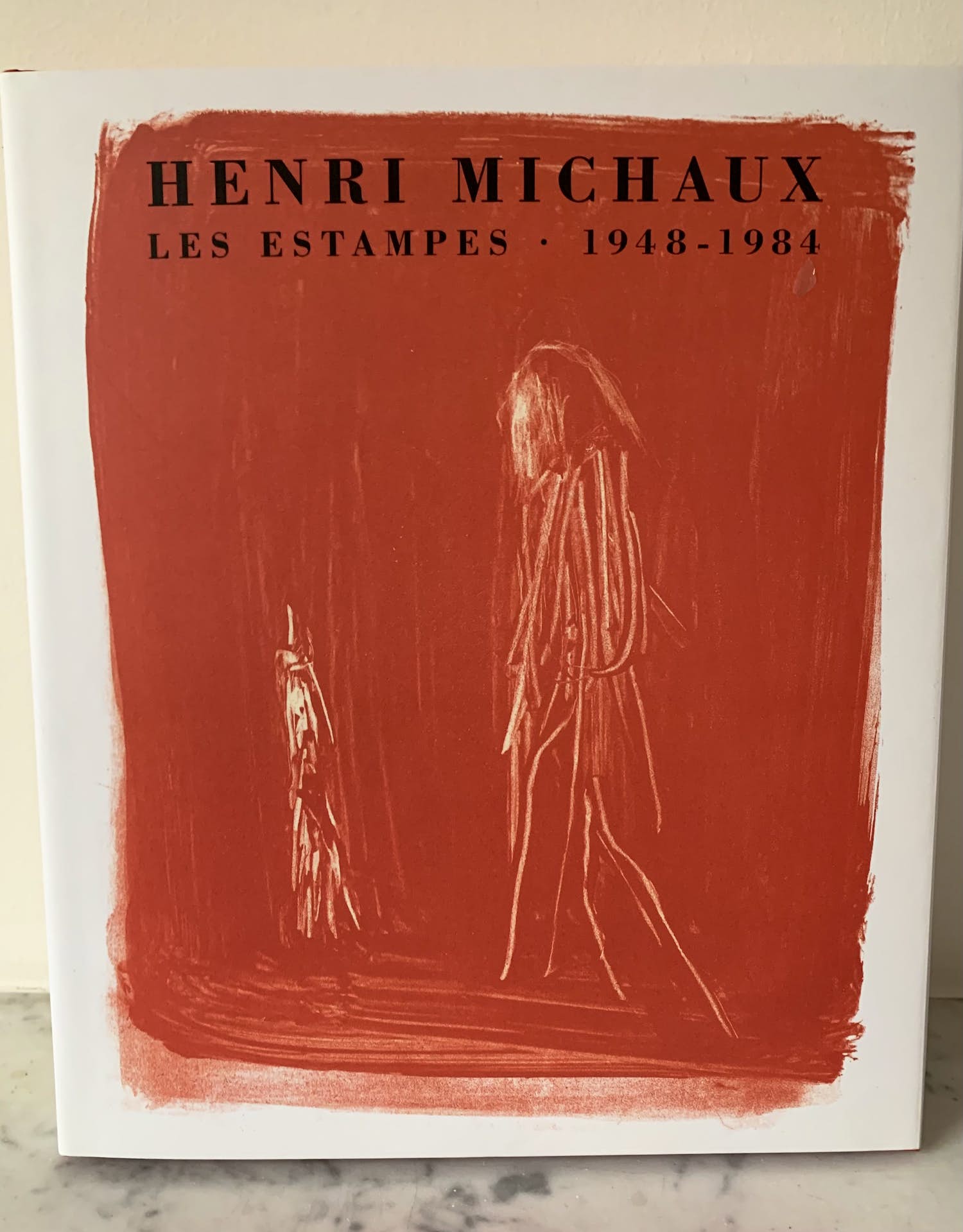 Henri Michaux - Les Estampes. 1948-1984. Raisonné-catalogus verkocht voor € 50!