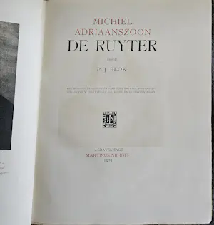 Antiquarisch Boek - P.J. Blok - Michiel Adriaanszoon de Ruyter - 1928 kopen? Bied vanaf 75!