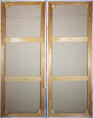 Luc Verschuuren - Acryl op doek, Au Choix I & III (Groot) kopen? Bied vanaf 350!