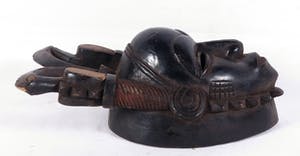 Yohure - Zwart masker voor begrafenis rituelen kopen? Bied vanaf 1!