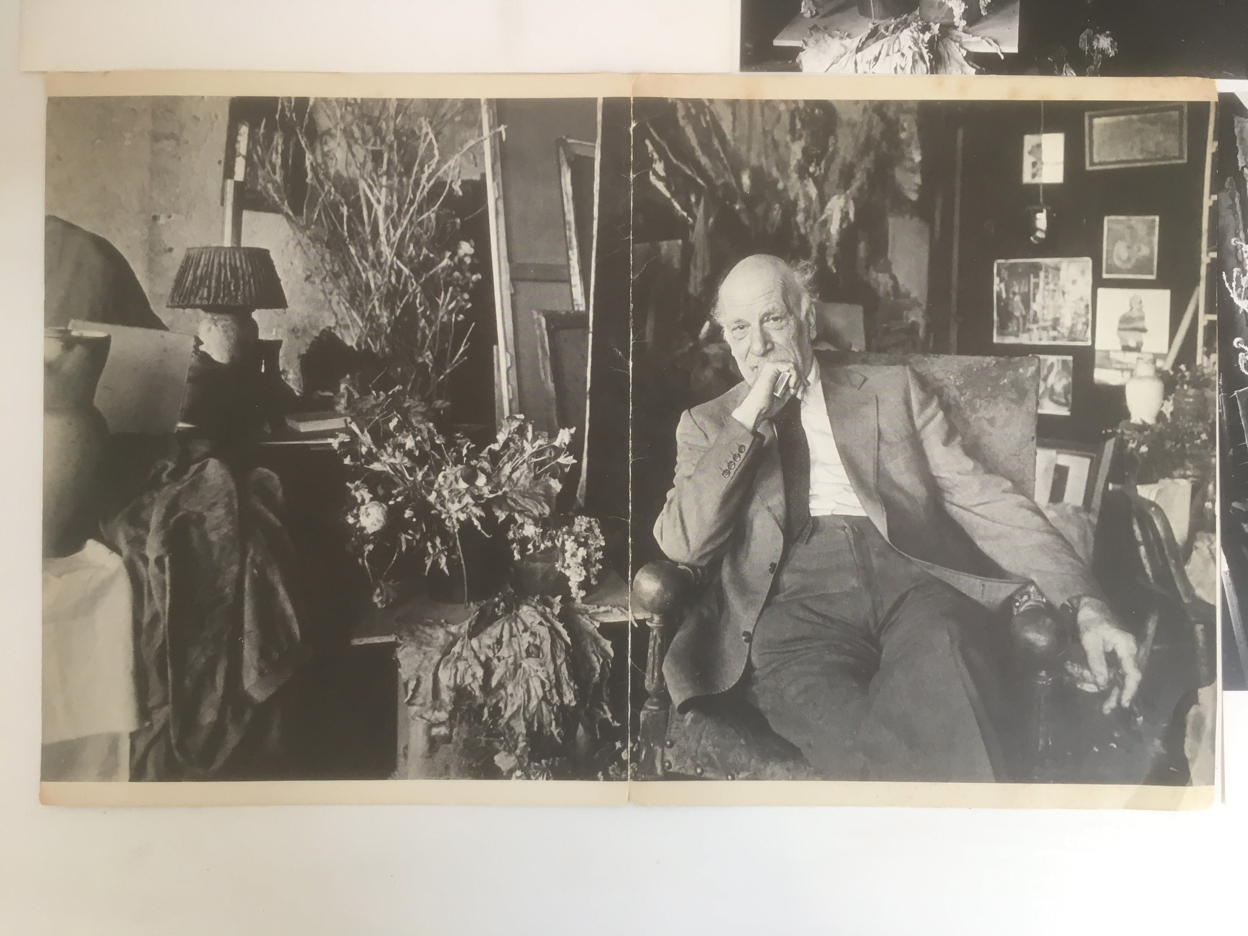 Nico Koster - 3 atelierfoto's Kees verwey & foto-omslag. kopen? Bied vanaf 1!