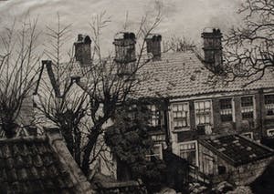 Cornelis Brandenburg - Ets: Amsterdam kopen? Bied vanaf 75!