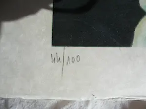 Bernard-Stephan Moldawan - Litho op Japans papier. Titel "LE BAIN ROMAIN" kopen? Bied vanaf 45!