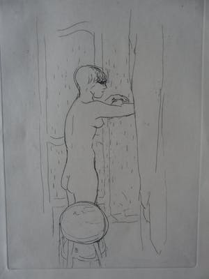Pierre Bonnard - Droge Naald. Titel: La Toilette (1927) kopen? Bied vanaf 80!