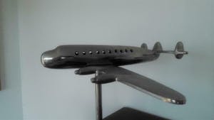 Curiosa - Super groot aluminium vliegtuig - Lockheed Constellation kopen? Bied vanaf 75!