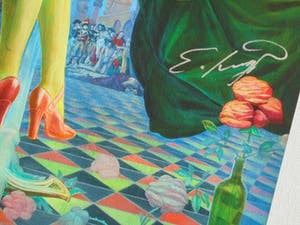 Ernst Fuchs - "Uta " - Giclée op linnen - handgesigneerd - 2012 - oplage 300 + e.a. kopen? Bied vanaf 95!