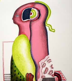 Jorg Reme - Litho - 1969 verkocht voor € 35!