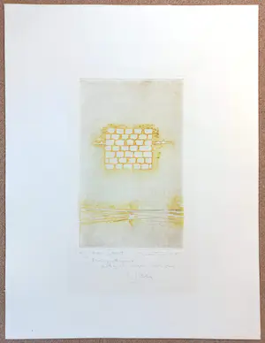 Jan Montyn - Reconstruction, aquatint ets kopen? Bied vanaf 60!