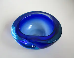 Seguso - Vetri d’Arte, schaaltje toegeschreven aan Flavio Poli kopen? Bied vanaf 10!