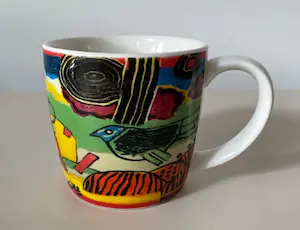 Corneille - Mok + drie onderzetters kopen? Bied vanaf 1!