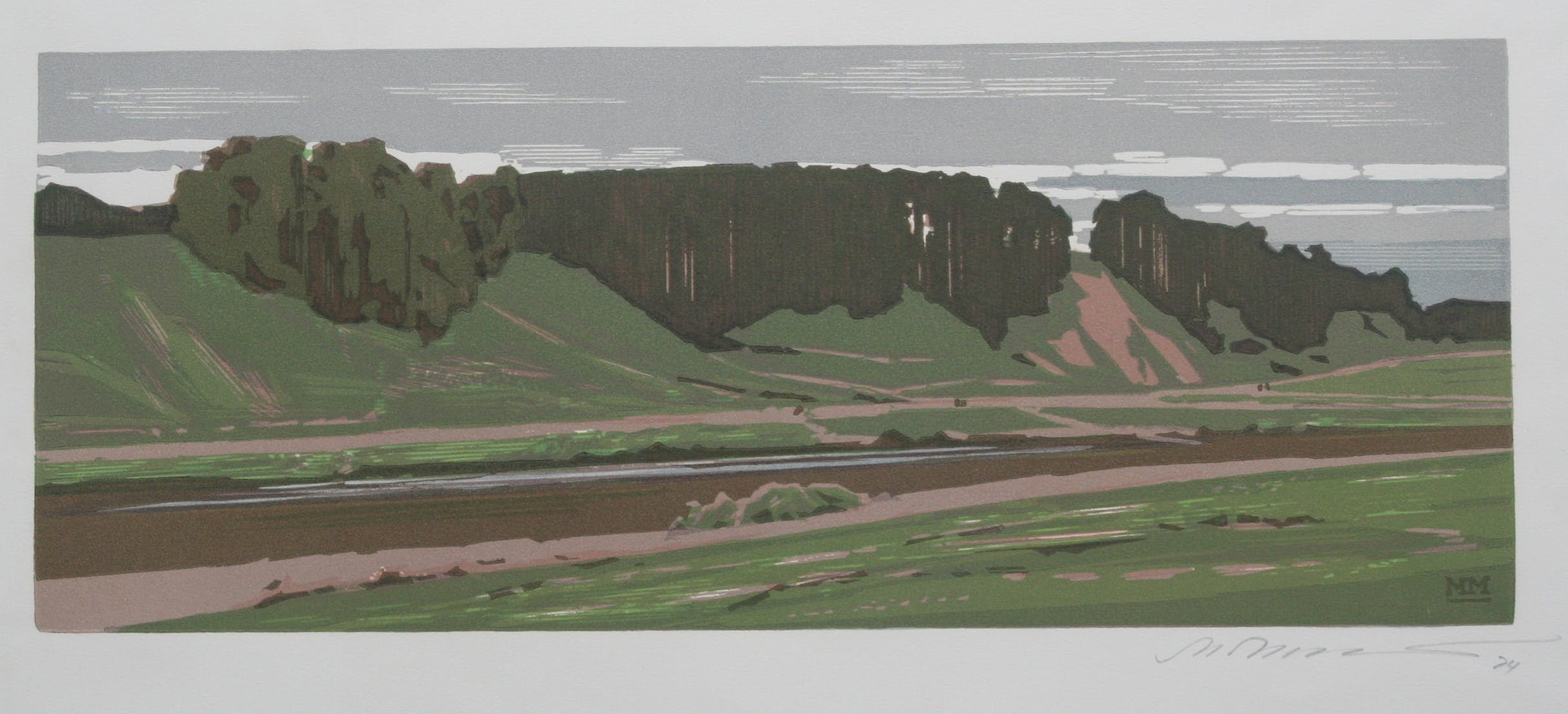 Niet of onleesbaar gesigneerd - Russisch - gesigneerd + monogram in de druk - '74 kopen? Bied vanaf 1!