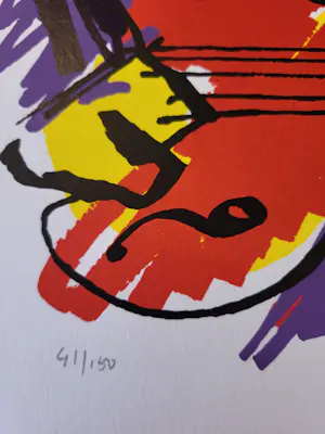 Herman Brood - ELVIS - 41/150 - gesigneerd kopen? Bied vanaf 195!