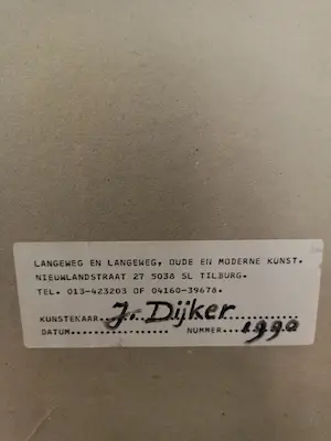 Jan Dijker - Geen titel kopen? Bied vanaf 150!