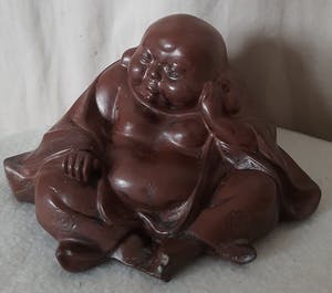 Niet of onleesbaar gesigneerd - Hotei -Steen kopen? Bied vanaf 1!