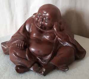 Niet of onleesbaar gesigneerd - Hotei -Steen verkocht voor € 1!