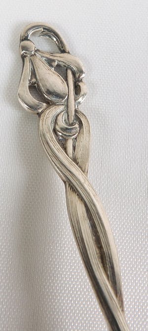 2e gehalte zilveren mokka-lepels - Gebroeders Wolffers Brussel kopen? Bied vanaf 120!