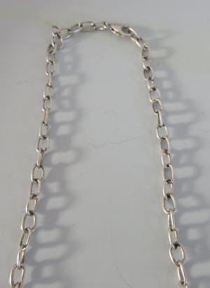 Niet of onleesbaar gesigneerd - Zilveren (925) Afghaanse Kuchi Halsketting met hanger en twee ringen kopen? Bied vanaf 1!