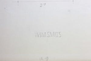 Wim Smits - Potlood, Zonder titel (Groot) kopen? Bied vanaf 50!