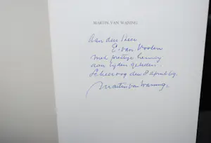 Martin van Waning - zeldzame monografie - gesigneerd op Schiermonnikoog in 1969 kopen? Bied vanaf 45!