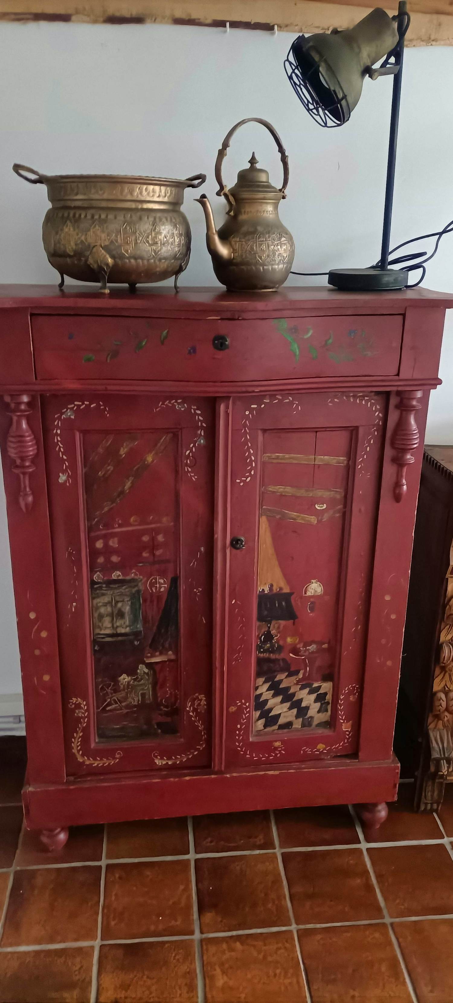 Curiosa - Servies kast / Hal kast 1930 kopen? Bied vanaf 100!